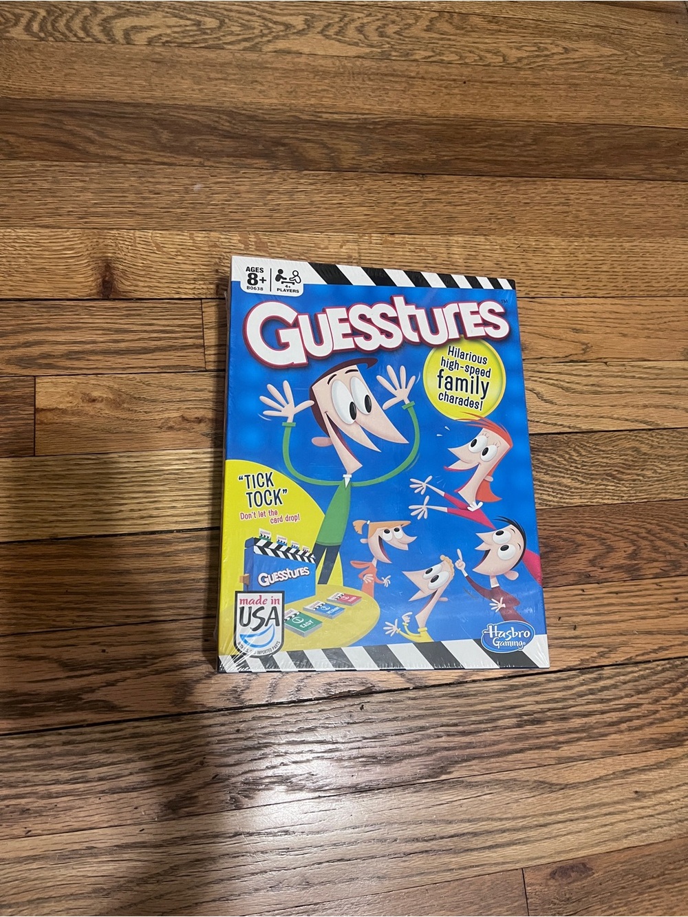 Hasbro Guesstures Family Charades Game - NEW and Sealed